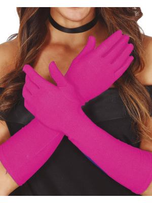 Guantes Largos Fucsias - Guantes