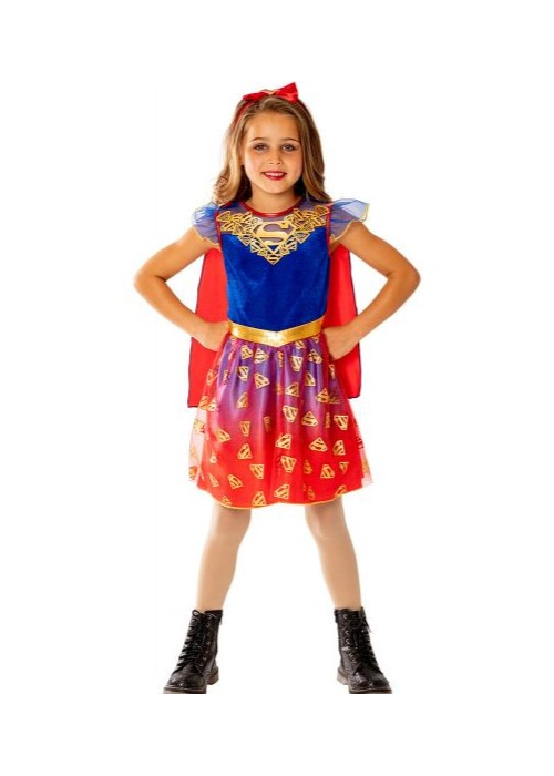 Disfraz De Supergirl Vestido Infantil - Licencias