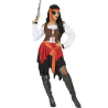 Disfraz De Piratesa Roja - Disfraces de Piratas para Mujer