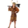 Disfraz De Vikinga Marron Niña - Disfraces de Vikingos para Niñas