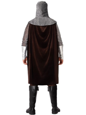 Disfraz De Caballero Medieval Marron - Disfraces Medievales para Hombre