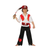 Disfraz De Pirata Bucanero Rojo Infantil - Disfraces de Pirata