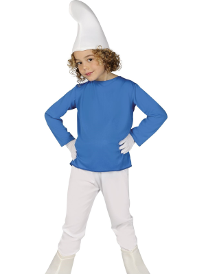 Disfraz De Pitufo Infantil - Disfraces de Pitufos Infantiles