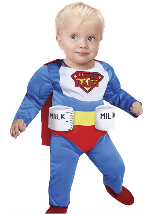Disfraz De Biberonman - Disfraces de Superheroes Bebes