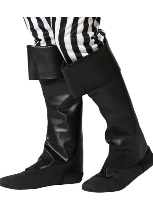 Cubrebotas Negro - Complementos para Disfraces - Zapatos y Cubrezapatos