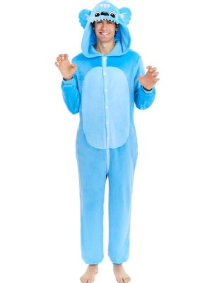 Disfraz De Stich Pijama Peluche Adulto - Disfraces Stich - Disfraces Kigurumis Adultos
