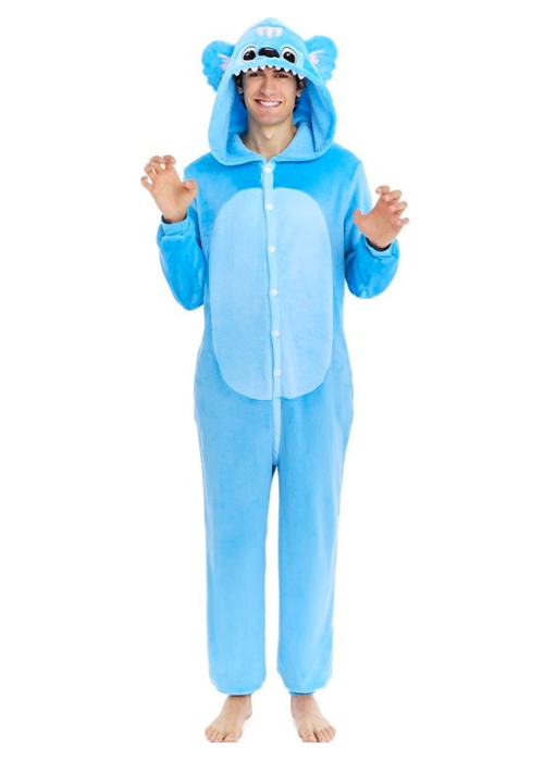 Disfraz De Stich Pijama Peluche Adulto - Disfraces Stich - Disfraces Kigurumis Adultos