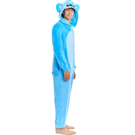 Disfraz De Stich Pijama Peluche Adulto - Disfraces Stich - Disfraces Kigurumis Adultos