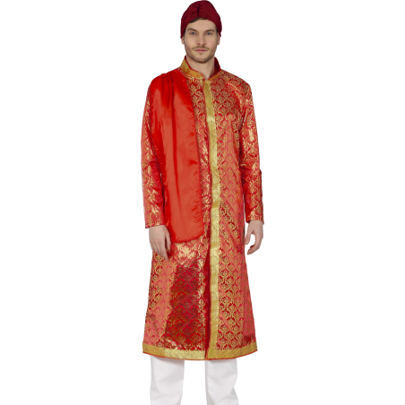 Disfraz De Hindu Rojo - Disfraces de Arabe e Hindu