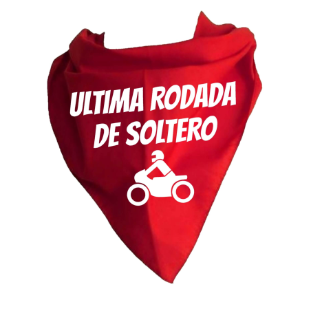 Pañuelo Para Despedidas - Ultima Rodada de Soltero - Complementos Despedidas - Pañuelos y Corbatas para Despedidas