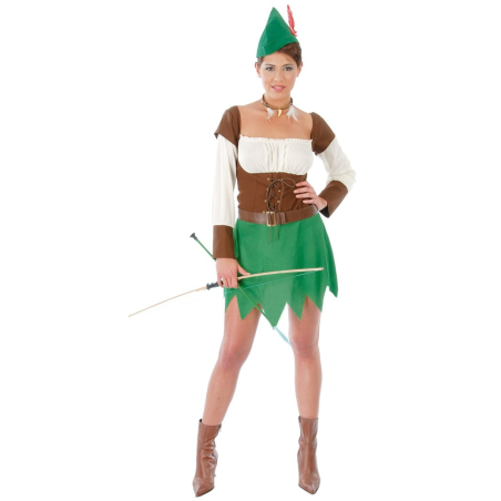 Disfraz de Arquera Robin Hood Chica - Disfraces de Robin Hood para Mujer