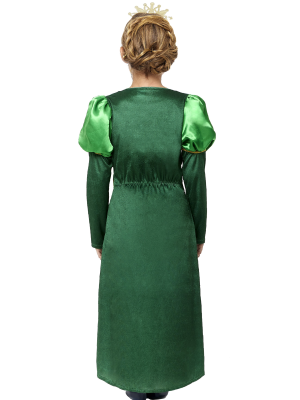 Disfraz De Princesa Verde de Cuento Niña - Disfraces de Ogro Verde Infantiles