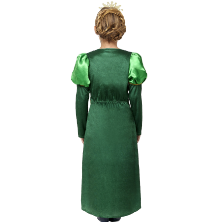 Disfraz De Princesa Verde de Cuento Niña - Disfraces de Ogro Verde Infantiles