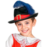 Sombrero Mosquetero Infantil - Complementos Disfraces Mosqueteros - COMPLEMENTOS POR CATEGORIA