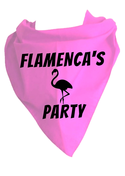 Pañuelo Para Despedidas - Flamenca's Party - Complementos Despedidas - Pañuelos y Corbatas para Despedidas