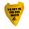 Pañuelo Para Despedidas - Yo Soy el Tio del Mazo - Complementos Despedidas - Pañuelos y Corbatas para Despedidas