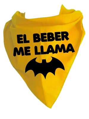 Pañuelo Para Despedidas - El Beber Me llama - Complementos Despedidas - Pañuelos y Corbatas para Despedidas