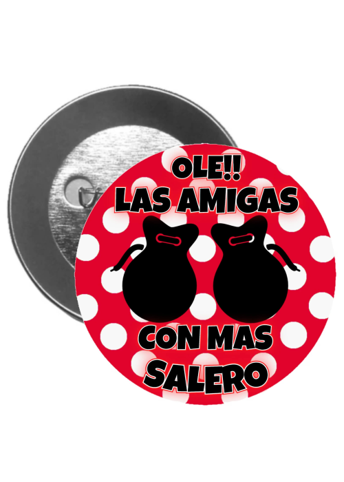 còpia de còpia de Chapa De Fiesta Y Satisfecha