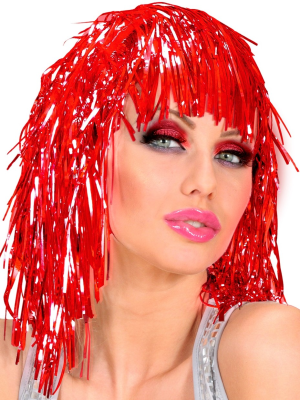 Peluca Fashion Roja - Complementos Disfraces - Pelucas