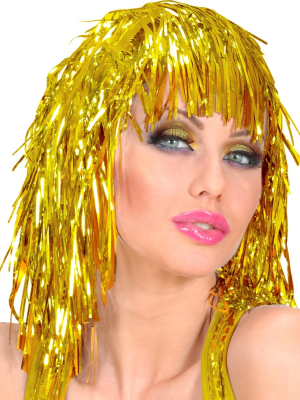 Mercar Perruca Moda de Ouro para só 2.50€ – fantasía Tenda en liña