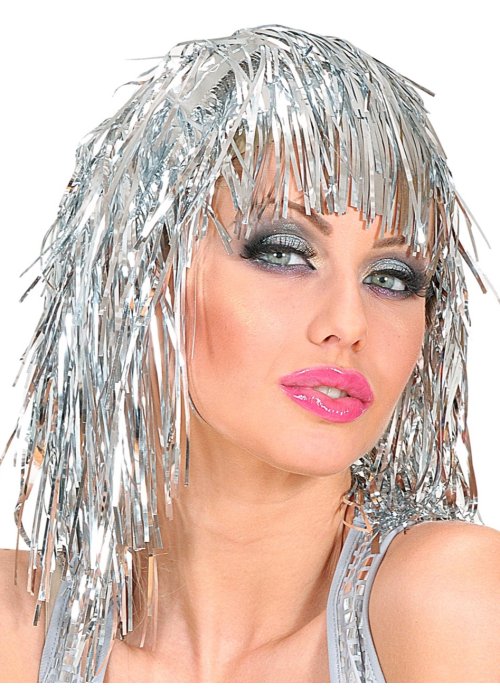Peluca Fashion Plata - Pelucas