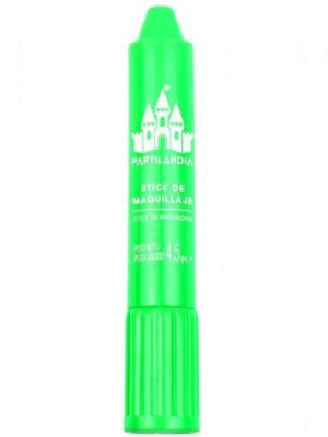 Barra Stick Maquillaje Verde Neon - Cera