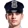 Gorra de Policia Azul - Complementos Disfraces Policias y Presos - Complementos de Policias y Presos
