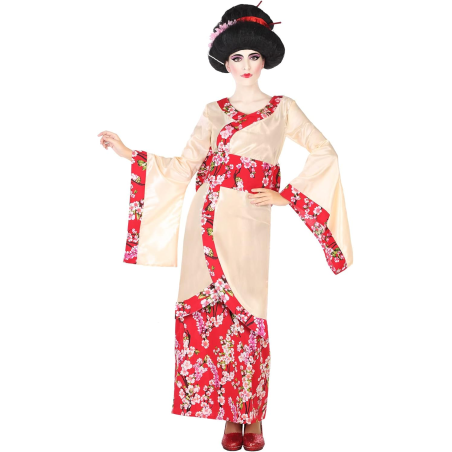Disfraz De Geisha Rosa - Disfraces de Chinos, Orientales, Ninjas y Geishas