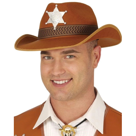 Sombrero Vaquero Con Estrella - Complementos de Vaqueros