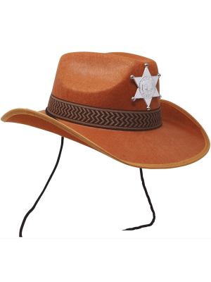Sombrero Vaquero con Estrella - Complementos de Vaqueros