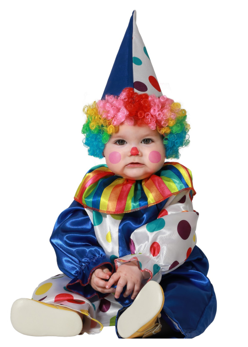 Disfraz de Payasito Bebe - Disfraces de Circo para Bebes