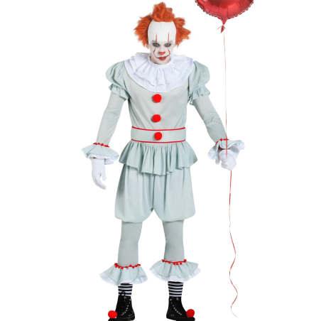 Disfraz De Payaso Asesino Hombre - Disfraces de Halloween - Disfraces de Peliculas y Series Para Hombres