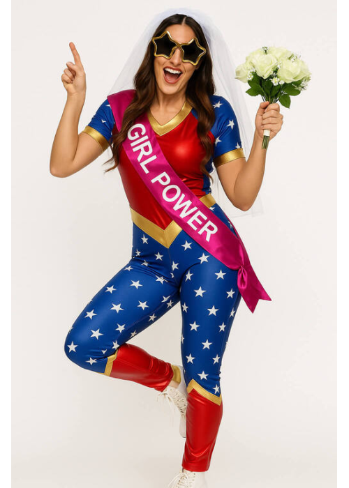 Disfraz de Wonder Novia - Disfraces Despedidas de Soltera
