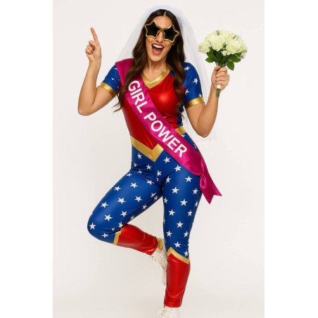 Disfraz de Wonder Novia - Disfraces Despedidas de Soltera