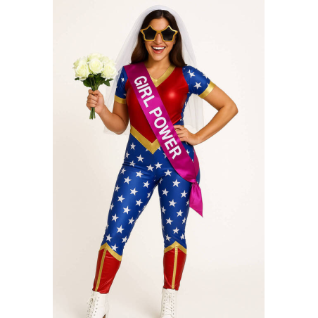 Disfraz de Wonder Novia - Disfraces Despedidas de Soltera