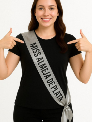Comprar Banda Miss Moluscos de Prata por apenas 5.00€ – Loja de fantasias online