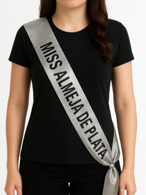 Comprar Banda Miss Moluscos de Prata por apenas 5.00€ – Loja de fantasias online