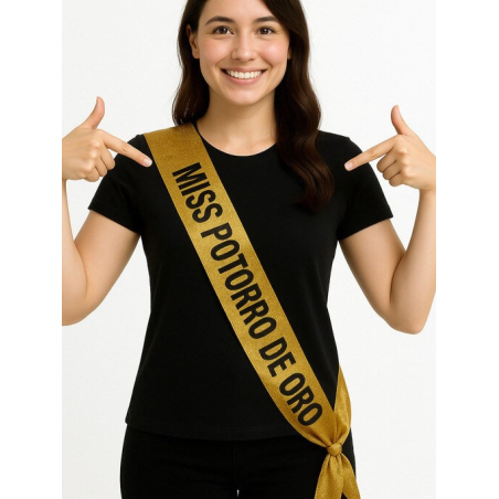 Banda De Miss Potorro De Oro Para Despedidas De Soltera - Bandas para Despedida
