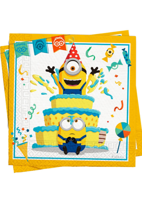 còpia de Servilletas Minions