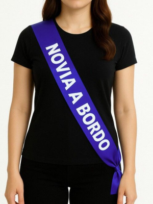 Comprar Banda Noiva a Bordo por apenas 3.00€ – Loja de fantasias online