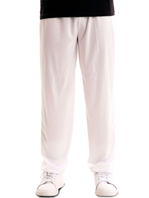 Pantalon Blanco Largo Adulto - Faldas y Pantalones