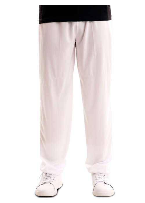 Pantalon Blanco Largo Adulto - Faldas y Pantalones