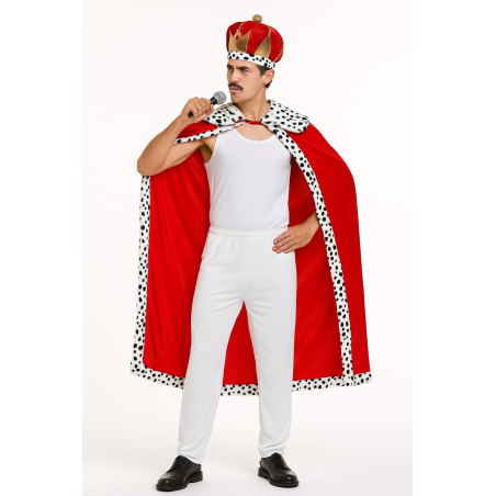 Disfraz de Freddie Mercury Rey - Disfraces cantantes y famosos - Disfraces de Freddie Mercury