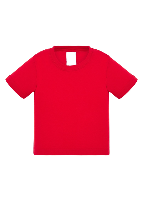 Camiseta Roja Manga Corta Bebe - Camisetas Infantiles Manga Corta