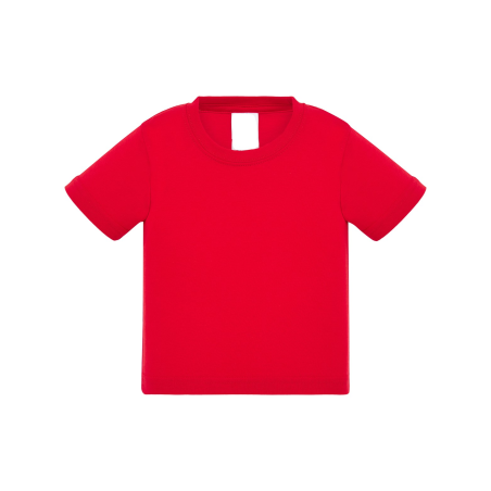 Camiseta Roja Manga Corta Bebe - Camisetas Infantiles Manga Corta