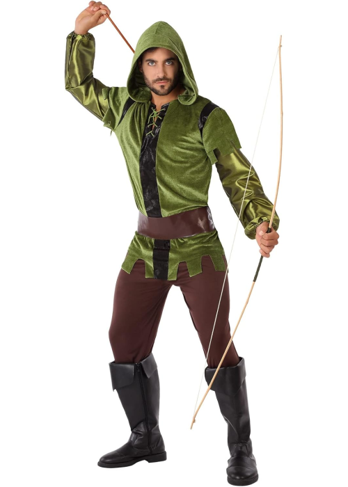 Disfraz De Arquero Verde - Disfraces de Robin Hood - Disfraces Guerreros y Ninjas Adulto