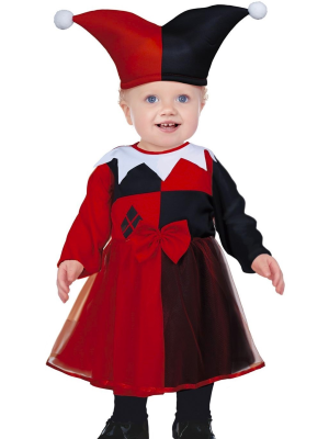 Disfraz De Arlequin Vestido Bebe - Disfraces Halloween Payasos - Disfraces de Joker y Joker Baby