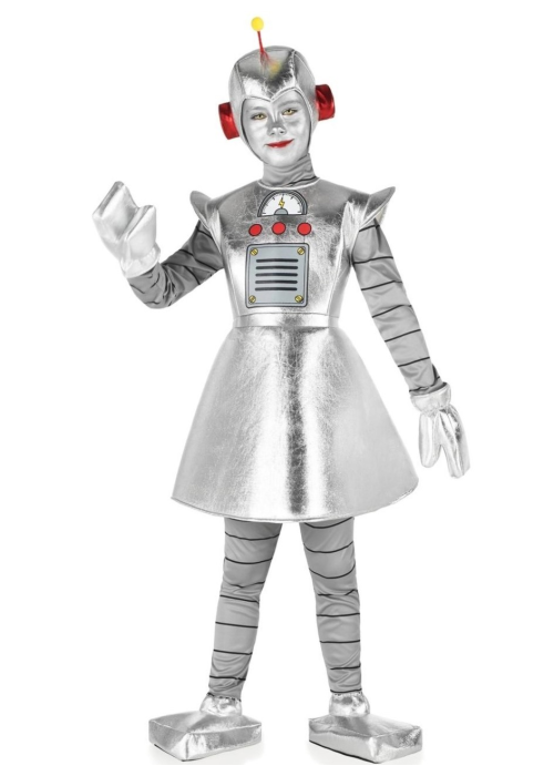 Disfraz de Robot Niña - Disfraces Mago de Oz - Disfraces de Mago de Oz para Niña