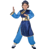 Disfraz de Chino Guerrero Azul Niño - Disfraces Orientales - Disfraces Orientales para Niño