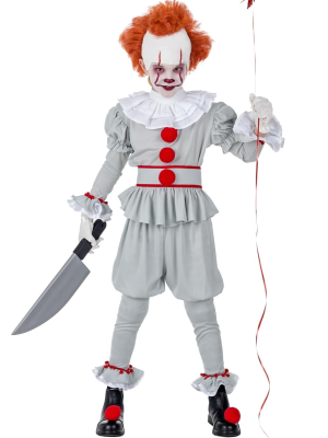 Disfraz De Payaso Asesino It Infantil - Disfraces de Halloween Pennywise - Disfraces de Payaso Asesino de Cine Infantiles